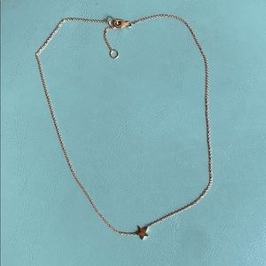 Rose Gold Star Necklace